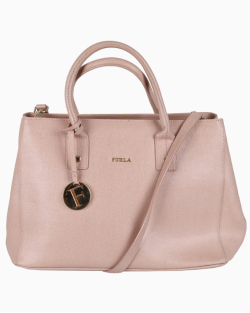 Bolsa Furla Tote Rosa Claro