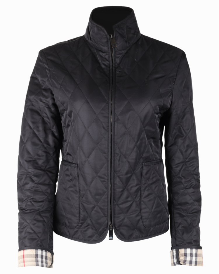 Jaqueta Burberry Matelassê Preto