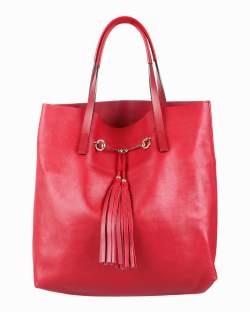 Bolsa Gucci Tote Horsebit Vermelha