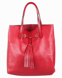 Bolsa Gucci Tote Horsebit Vermelha