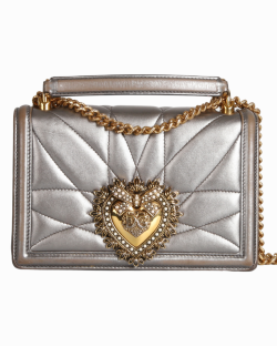 Bolsa Dolce & Gabbana Devotion Prateada 