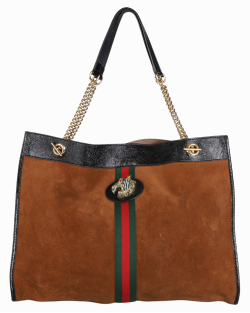 Bolsa Gucci Tote Suéde Rajah