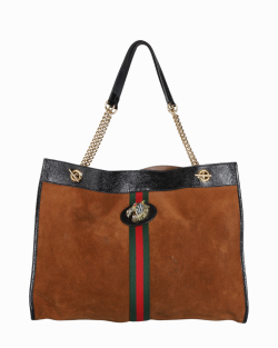 Bolsa Gucci Tote Suéde Rajah