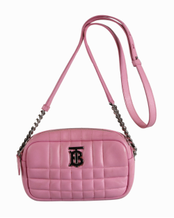 Bolsa Burberry Transversal Rosa Matelassê