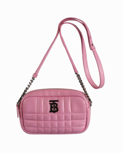 Bolsa Burberry Transversal Rosa Matelassê