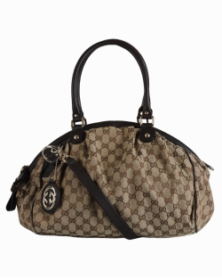 Bolsa Gucci Sukey Boston Monograma 