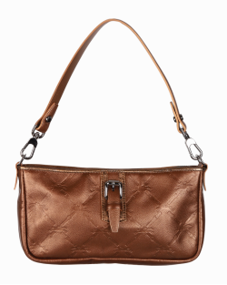 Bolsa Longchamp de Ombro Bronze