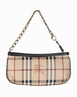 Bolsa Burberry Pochette Haymarket 