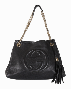 Bolsa Gucci Soho Shoulder Preta 
