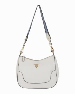 Bolsa Prada Vitello Daino Branca