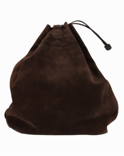 Bolsa Gucci Suéde Marrom de Ombro