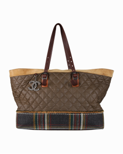 Bolsa Chanel Paris-Edinburgh Marrom