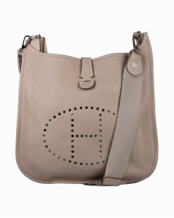 Bolsa Hermès  Évelyne P/M Bege