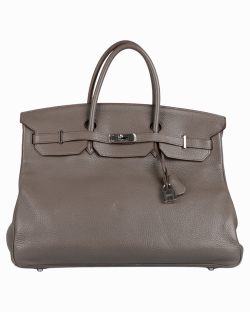 Bolsa Hermès  Birkin Cinza 