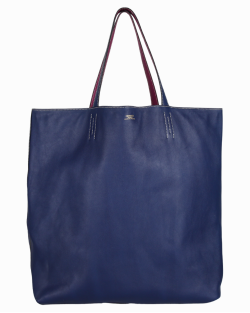 Bolsa Hermès Double Sens Azul/Roxo