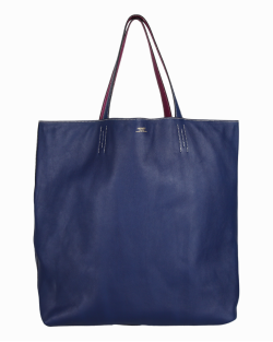 Bolsa Hermès Double Sens Azul/Roxo