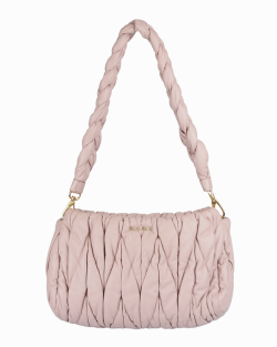 Bolsa Miu Miu Matelassê Rosa