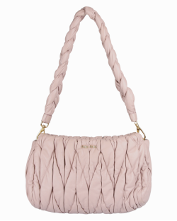 Bolsa Miu Miu Matelassê Rosa
