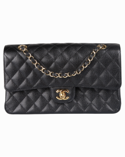 Chanel Double Flap Preta
