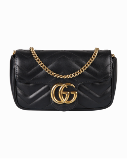Bolsa Gucci Mini Marmont Preta