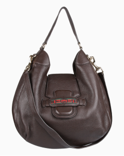 Bolsa Gucci Dressage Hobo Marrom