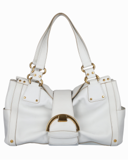 Bolsa Sergio Rossi Vintage Branca