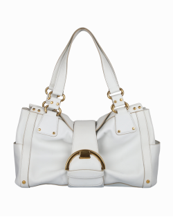 Bolsa Sergio Rossi Vintage Branca