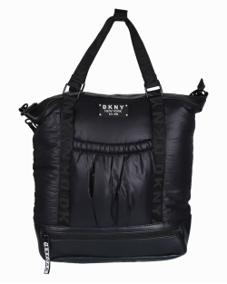 Bolsa DKNY Underground Drop Bottom Tote Preta