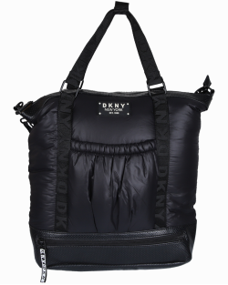 Bolsa DKNY Underground Drop Bottom Tote Preta