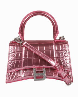 Bolsa Balenciaga Hourglass Rosa