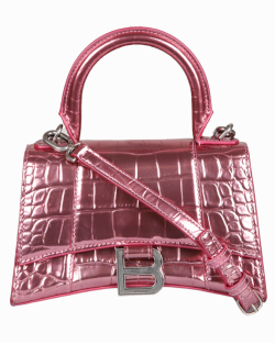 Bolsa Balenciaga Hourglass Rosa