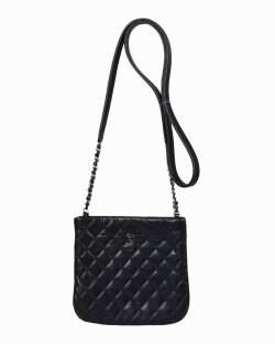 Bolsa Chanel Pochette D'appoint Preto
