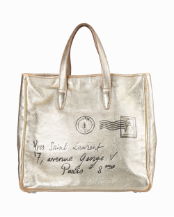 Bolsa Yves Saint Laurent Dourada
