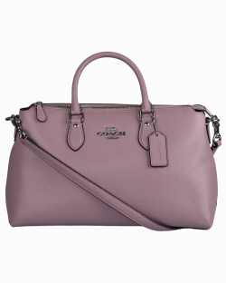 Bolsa Coach Georgia Satchel Lilás
