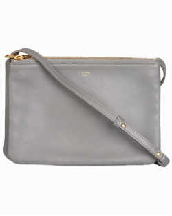 Bolsa Celine Trio Small Cinza 