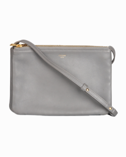 Bolsa Celine Trio Small Cinza 