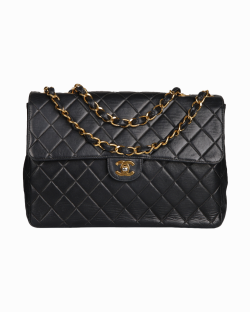 Bolsa Chanel Classic Flap Preta