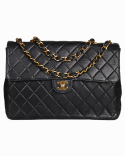 Bolsa Chanel Classic Flap Preta