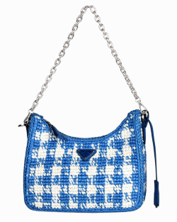 Bolsa Prada Enameled Metal Triangle Re-Edition 1978 