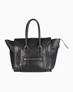 Bolsa Tote Celine Luggage Preta 