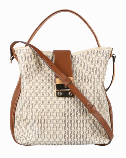 Bolsa Carolina Herrera Matryoshka Locked Bucket Bag