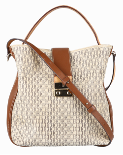 Bolsa Carolina Herrera Matryoshka Locked Bucket Bag