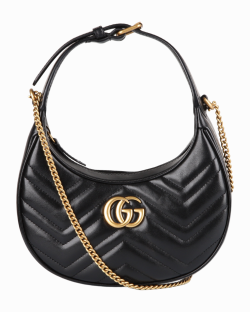 Bolsa Gucci GG Marmont Mini Preta 