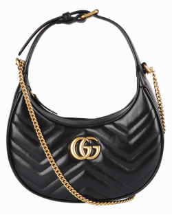 Bolsa Gucci GG Marmont Mini Preta 