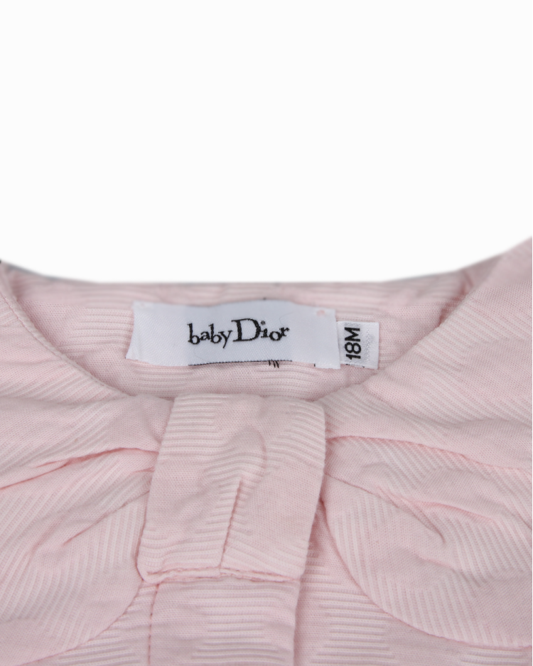 Casaco Baby Dior Rosa