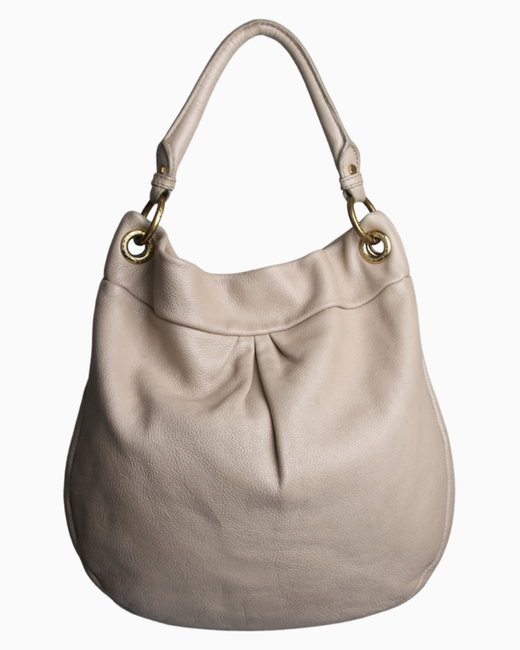 Bolsa Marc by Marc Jacobs Classic Q Hillier Hobo Bege