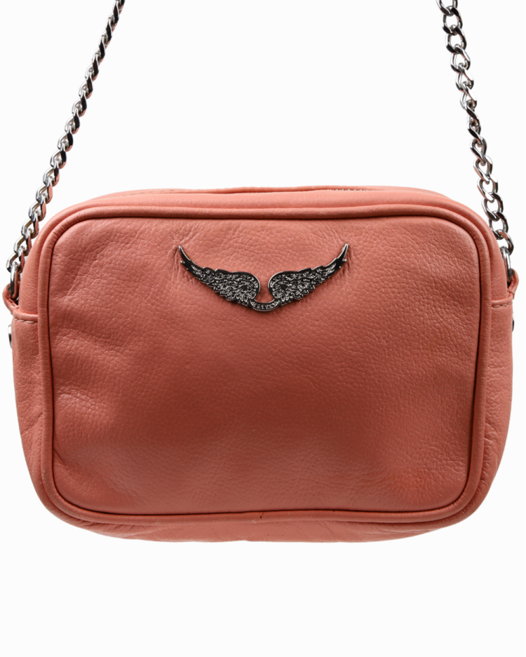 Bolsa Zadig & Voltaire Boxy Wings Rosa