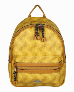 Mochila Coach Charlie Amarela