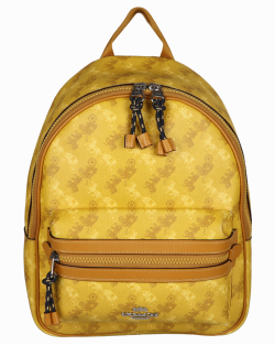 Mochila Coach Charlie Amarela