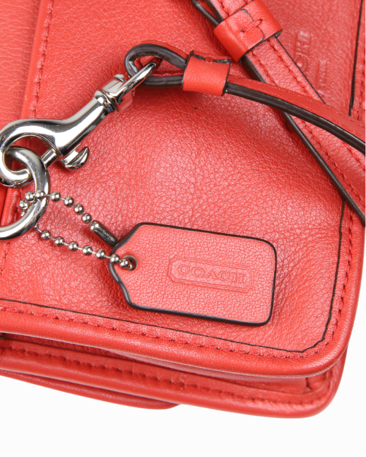 Bolsa Coach Mini Legacy Vermelha